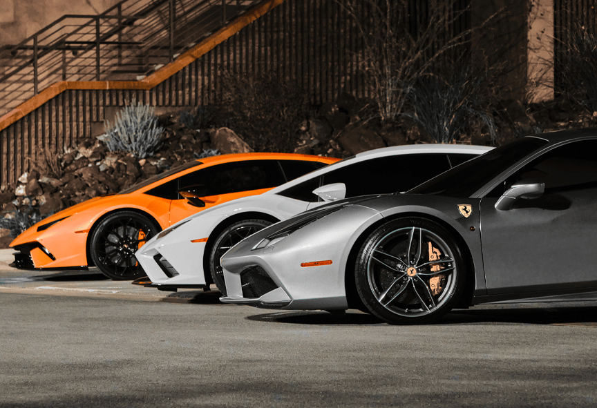 Artistic automotive showcase